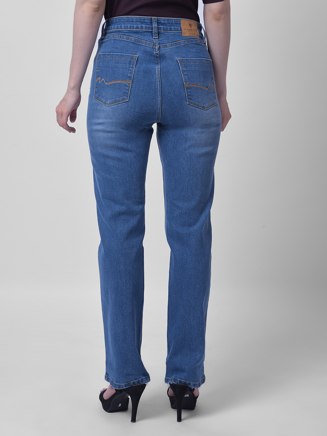 Numero Uno Women Solid Blue Jeans